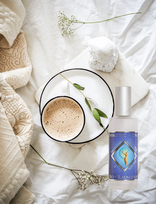 Kaffeepause mit bio Relax-Silberspray