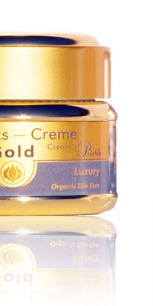 Gold-Creme-Tiegel