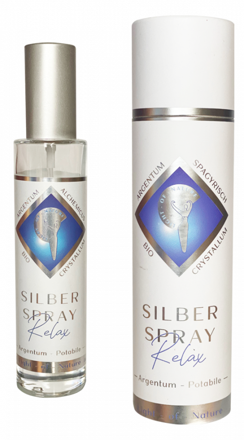 Silber Spray Releax mit Schachtel